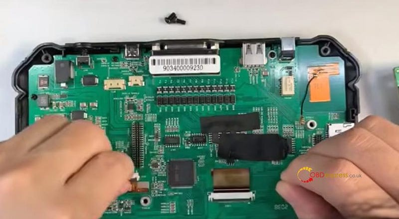 How to Replace Screen and Mainboard for OBDSTAR Tool