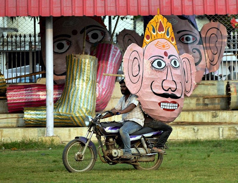 dussehra festival india photos