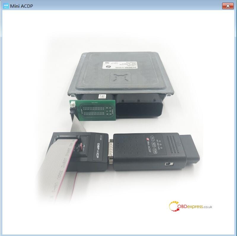 Yanhua ACDP Mini Read Write MSD80 / MSD802 DME ISN