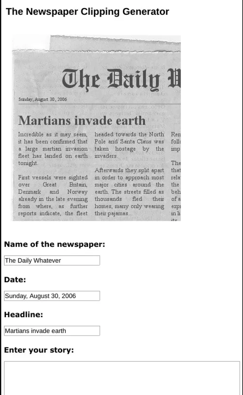 FALSE: This newspaper image with the headline ‘Kenyan wins lottery’ is fake