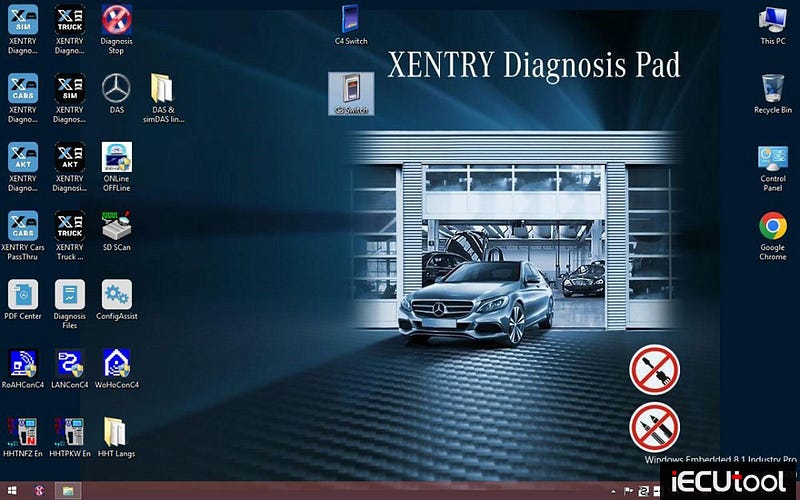 PCMTuner Work with Xentry Software for Mercedes