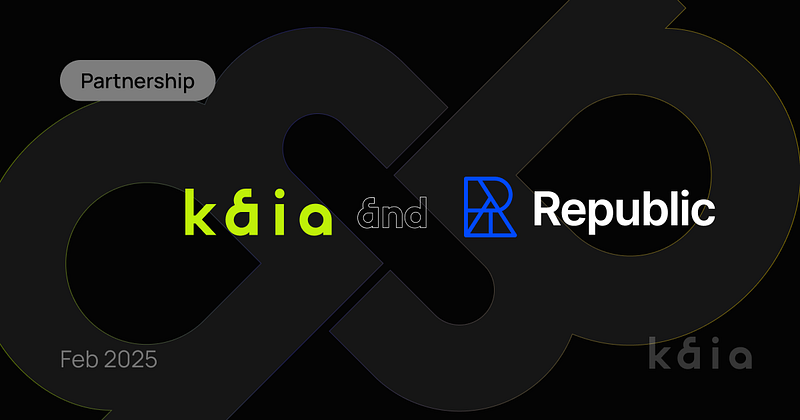 Kaia Partners with Republic to Engineer Economies for the Next Wave of Mass Adoption