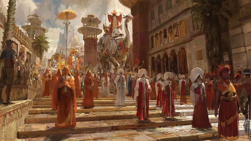 Sundom concept art.