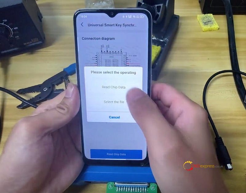 How to Synchronize NCF29AX Smart Key by KEYDIY KD-X4