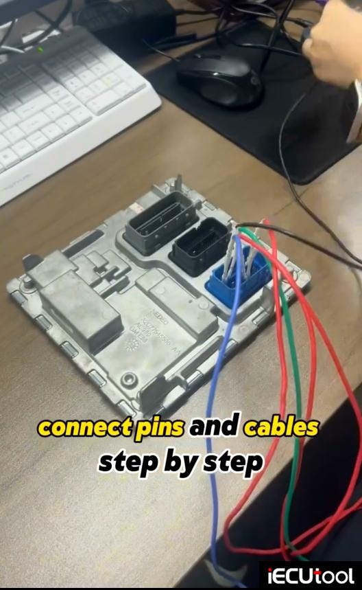 FormulaFlash Read and Write GM E88 ECM on Bench