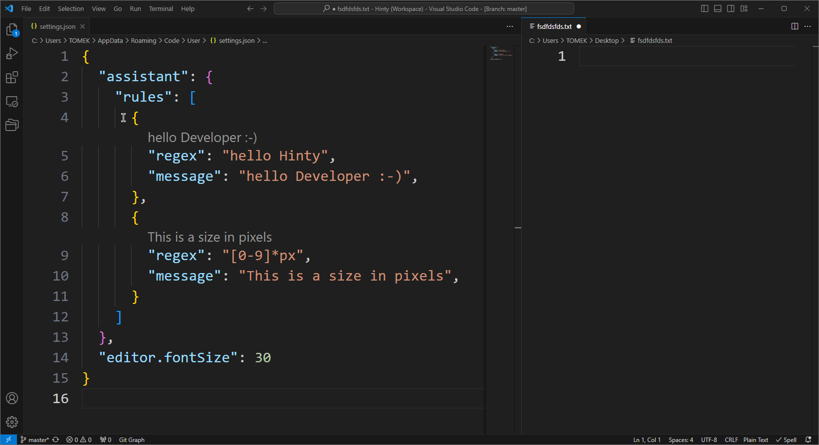 Prettier Jest Unit Test Messages for Angular And React