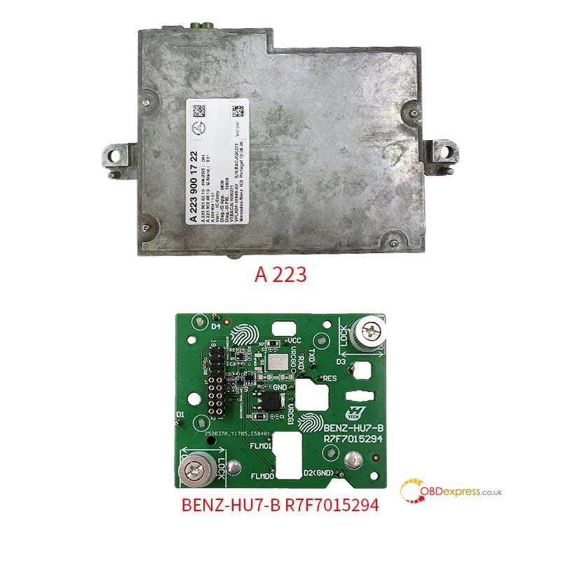 Yanhua Module 39 Installation Guide for Benz HU7 Instrument