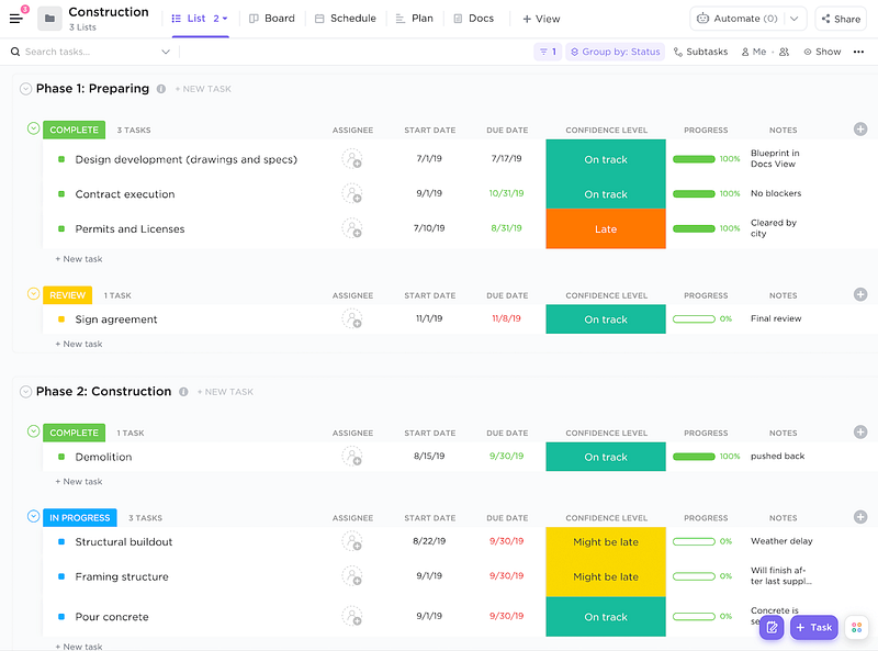 10 Best Construction Project Management Software For 2024