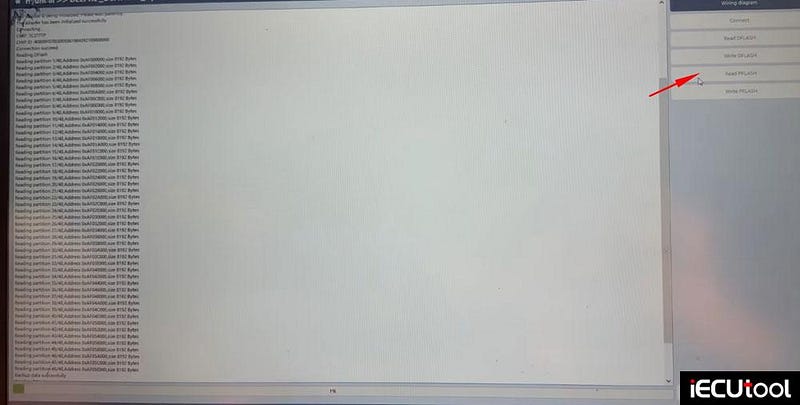 CG FC200 Read Hyundai DCM7.1AP ECU in Boot Mode