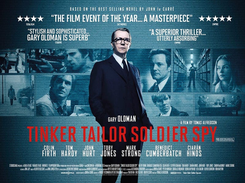 30 Days of Screenplays, Day 14: “Tinker Tailor Soldier Spy”