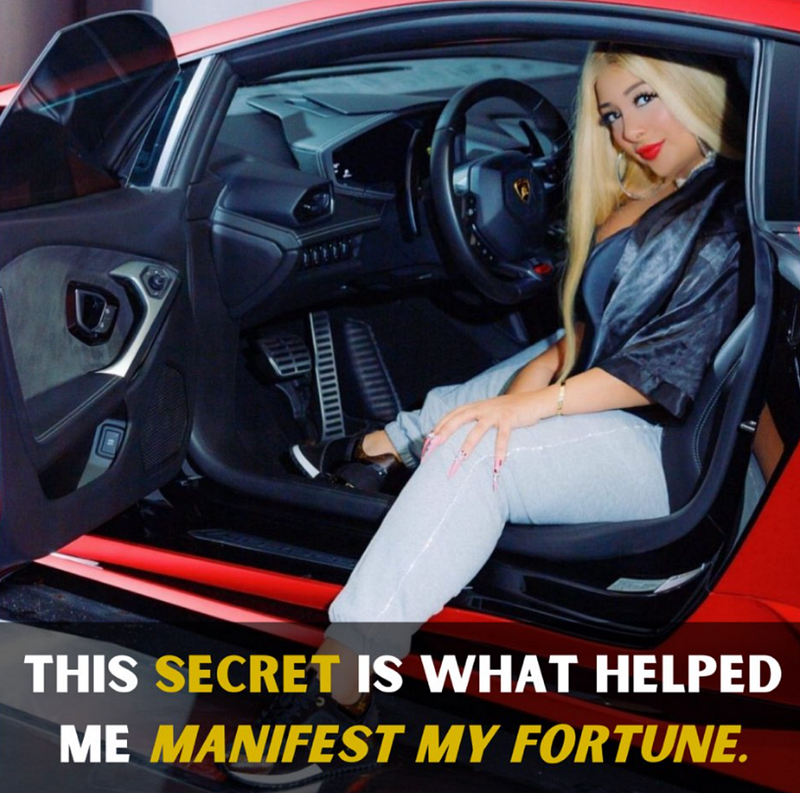 The Manifestation “Secret” She Used To Bank Her First Million Dollars