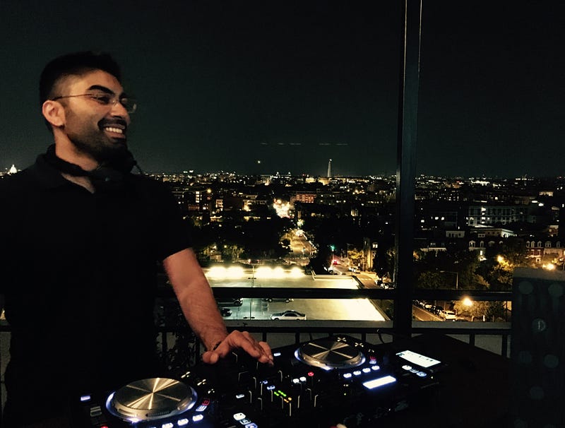 DJ Nav + DC skyline