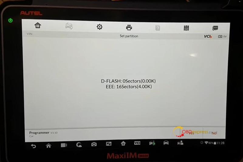 Autel IM608 read and rewrite BMW EEPROM corrupted data