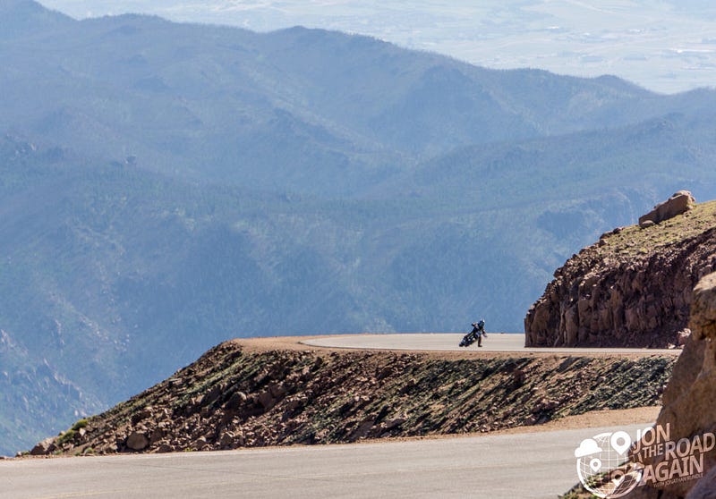 Pikes Peak Hill Climb Motorcycle
