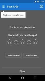 Sam's Club Scan & Go Screenshot