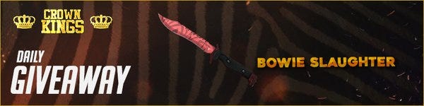 Bowie Knife | Slaughter Giveaway!

RT + Follow to Enter!

More ways to Enter Here: