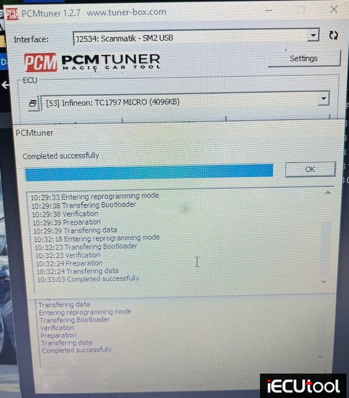 PCMTuner Read and Write Mercedes CRD3Plus.A0 via Module 53