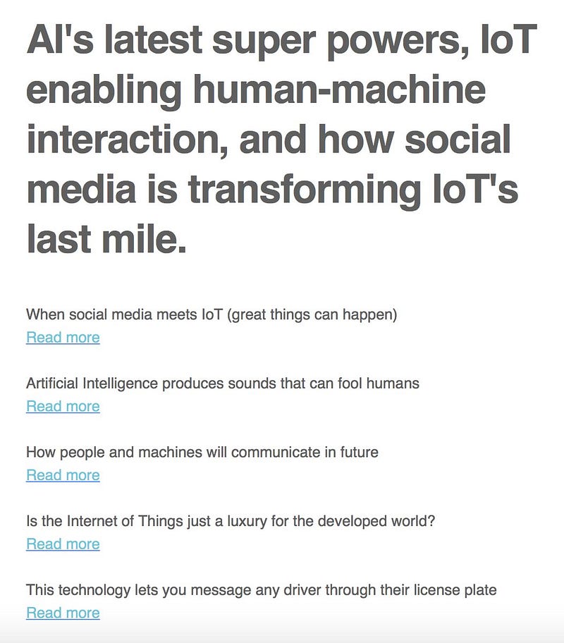 Want our #IoT #newsletter? Sign up on our homepage (scroll to the bottom of the screen) at: !