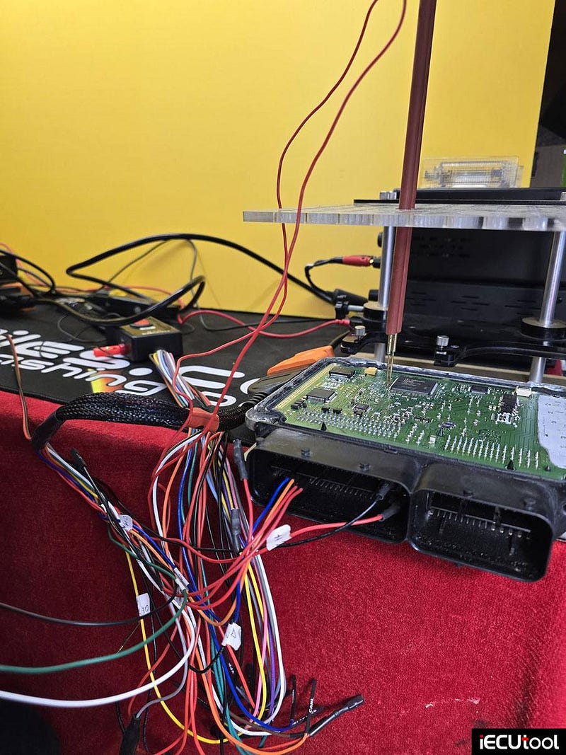 Foxflash Clone VW Passat B7 EDC17C46 ECU in Boot