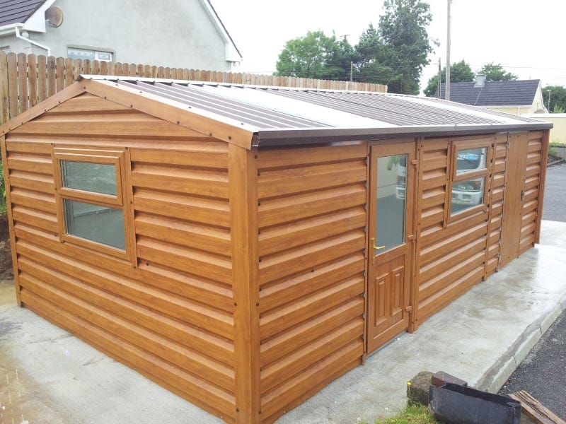 Insulated Garden Sheds in Ireland Insulated Sheds C & S Sheds