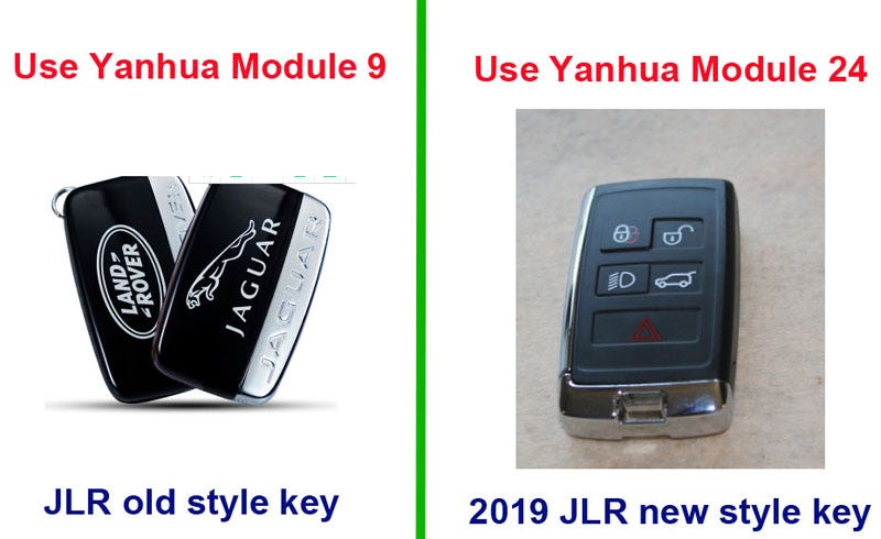 JRL series keys