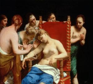 Guido Cagnacci (1601–1663) - The Death of Cleopatra