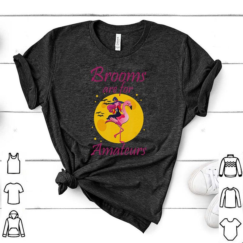 flamingo halloween shirt