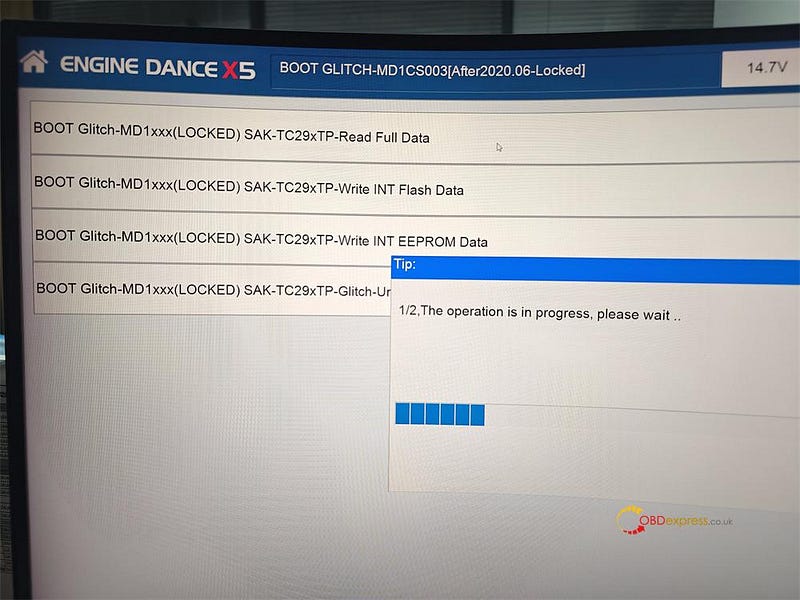 EngineDance X5 Unlock 2020+ Bosch MD1CE100 MD1CS003 ECUs