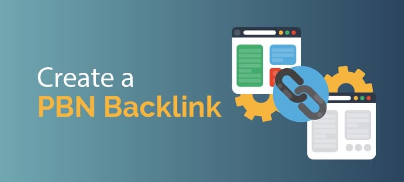 create a PBN backlink