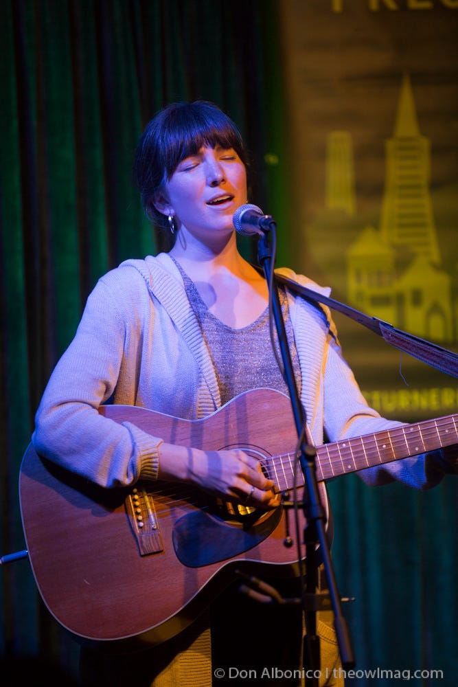 Anna Tivel & Peter Mulvey @ Doc's Lab, San Francisco 4/2/16