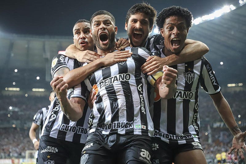 O Galo foi o grande campeão do Campeonato Brasileiro. 