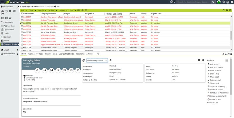 Maximizer CRM dashboard — Feature-Rich CRM Software For Small Businesses 