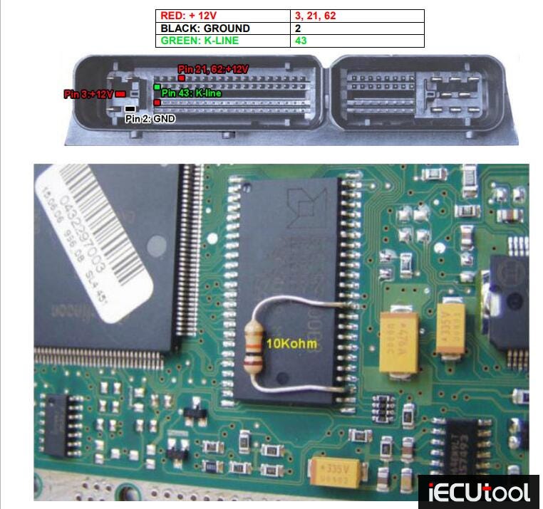 Foxflash Read and Write Audi A8 ME7.1.1 in Boot