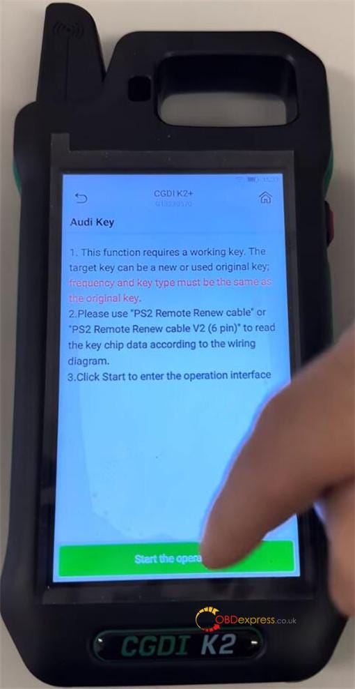 How to Generate VW 5C 5D Dealer Key by CGDI K2