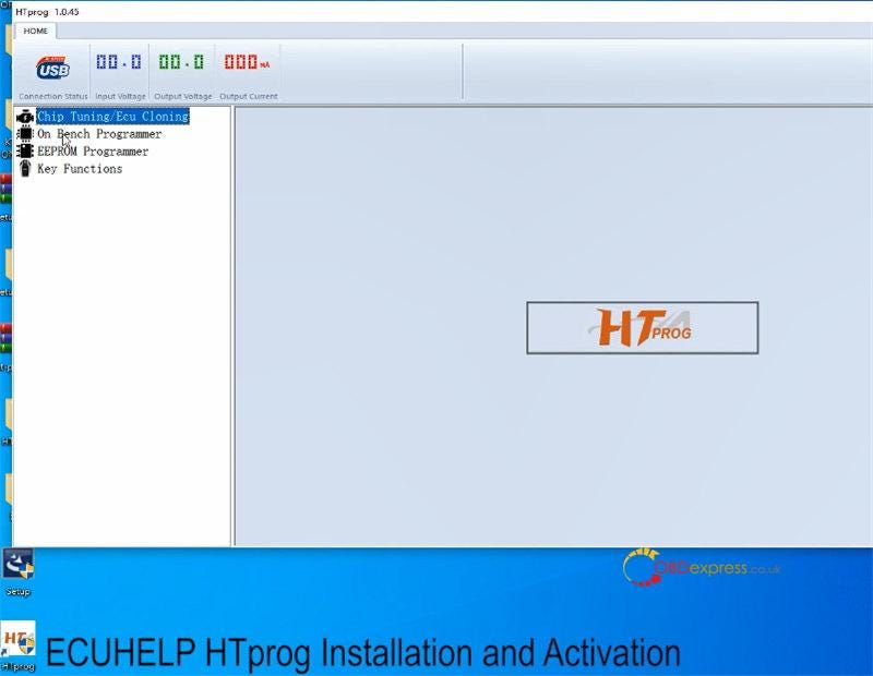 ECUHelp HTProg のインストールとアクティブ化