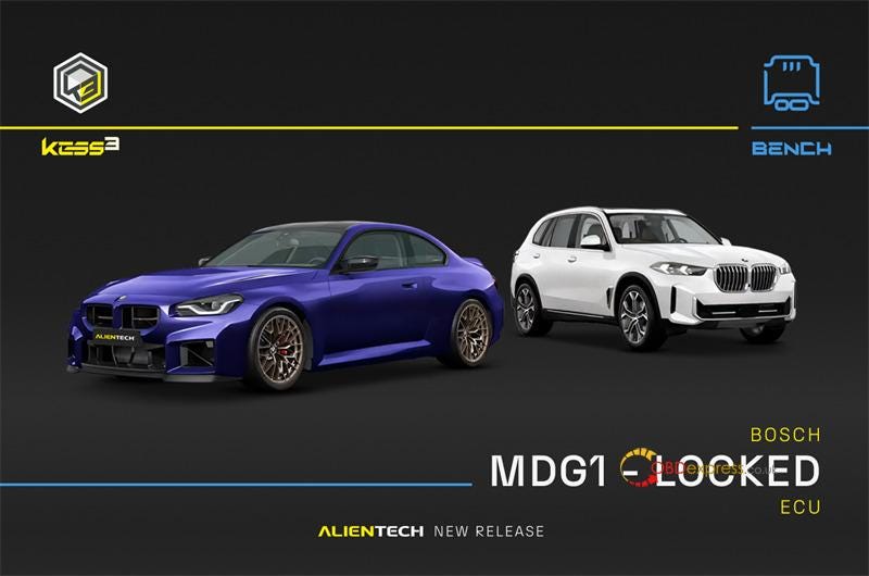 2026年版 ロックされたBMW MD1 MG1 ECU用トップECUツール