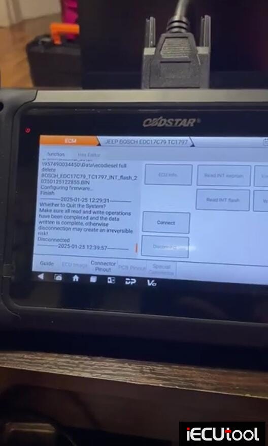 OBDSTAR DC706 Clone 2014 Dodge Ram EDC17C79 ECU