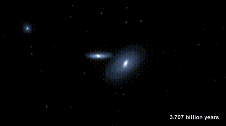 Resultado de imagen de Las galaxias se alejan - Imagen GIFs