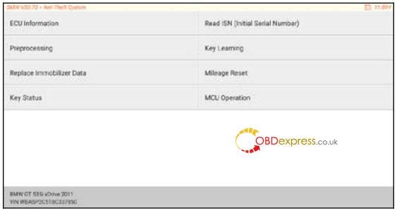 Launch X431 IMMO Elite programming key