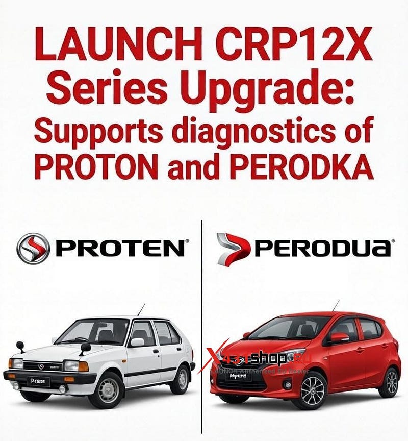 LAUNCH CRP12Xシリーズアップデート_PROTONとPERODUAを追加
