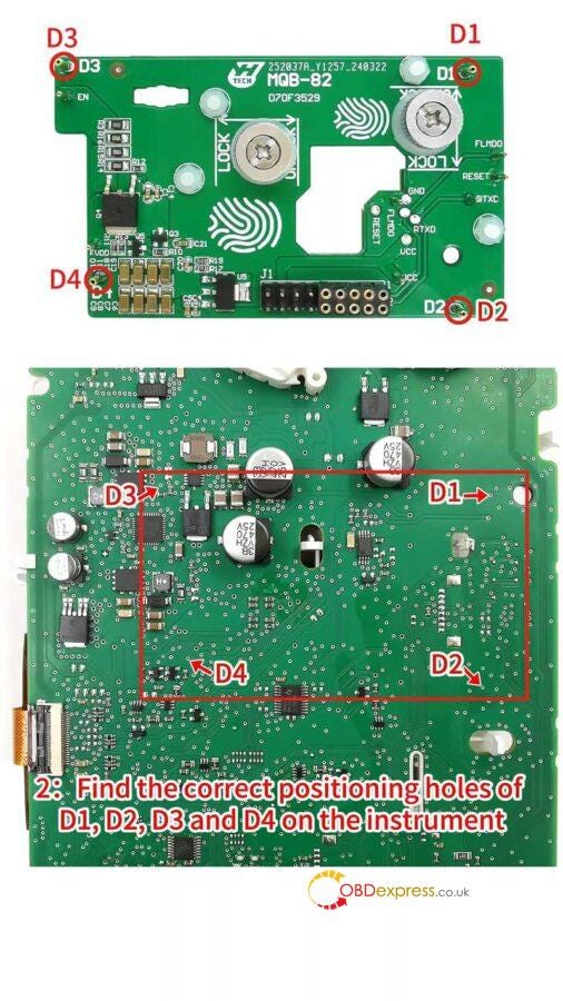 Yanhua ACDP Module 33 MQB-82 Lock Fastening Installation Tutorial