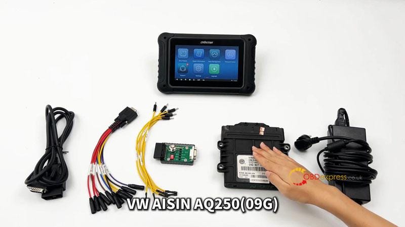 OBDSTAR DC706 Calibrate VW AISIN AQ25009G Mileage