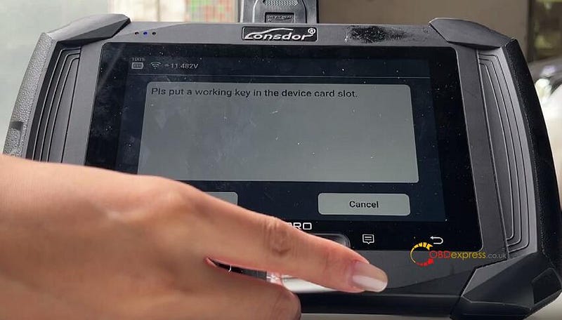Lonsdor K518 Pro with LSD-BDC2 Adapter Add 2019 BMW Smart Key