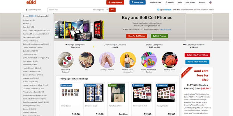 Good Websites to Sell Stuff on  