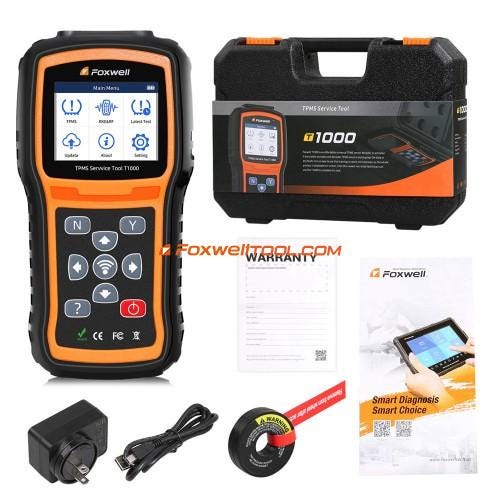 Foxwell T10 TPMS Sensor work with Autel TPMS Tools