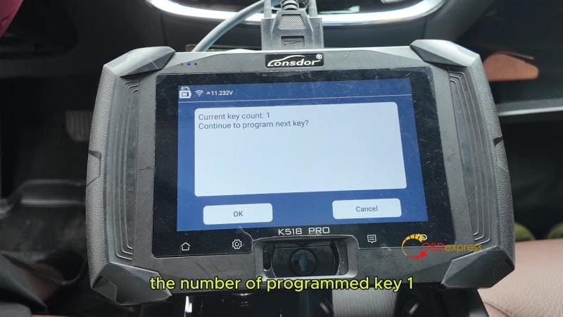 How to Program 2024 Volvo S60 AKL with Lonsdor K518 Pro