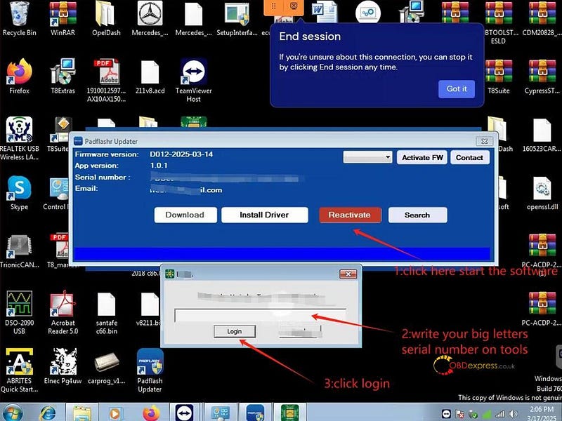How to Install PADFLASH Software and Driver