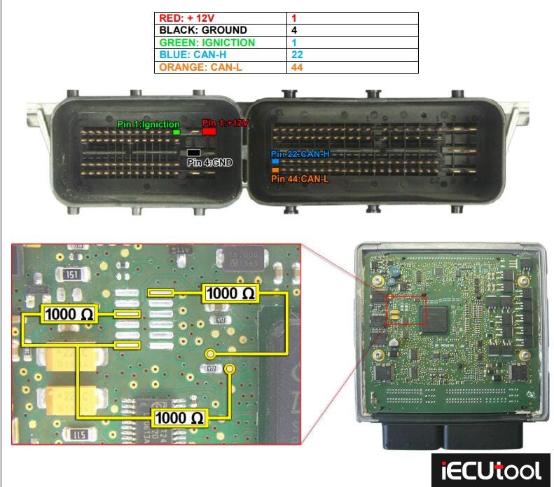 Foxflash Read and Write BMW MSD80 MSD81 in Boot