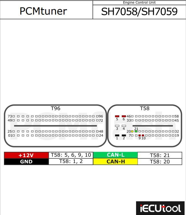 SH705x Bootloader Denso from PCMtuner module 42