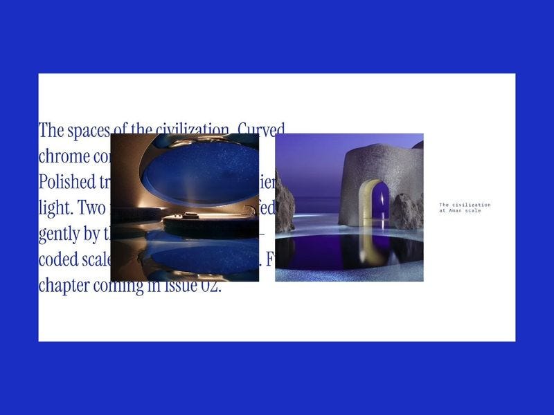 AI Editorial Art Direction Studies — Issue 01: Extra Celestial